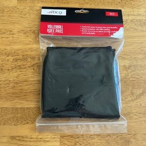Brand new BCG, black volleyball, kneepads, size medium/large